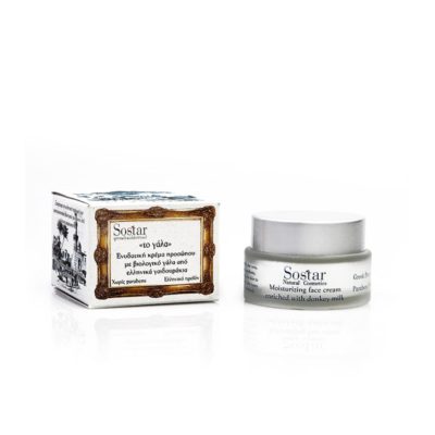 Sostar Ενυδατική Κρέμα Με Γάλα Γαιδούρας 50ml