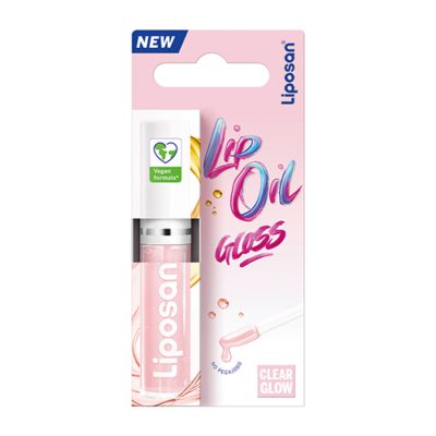 Liposan Lip Oil Gloss Clear Glow 5.5ml